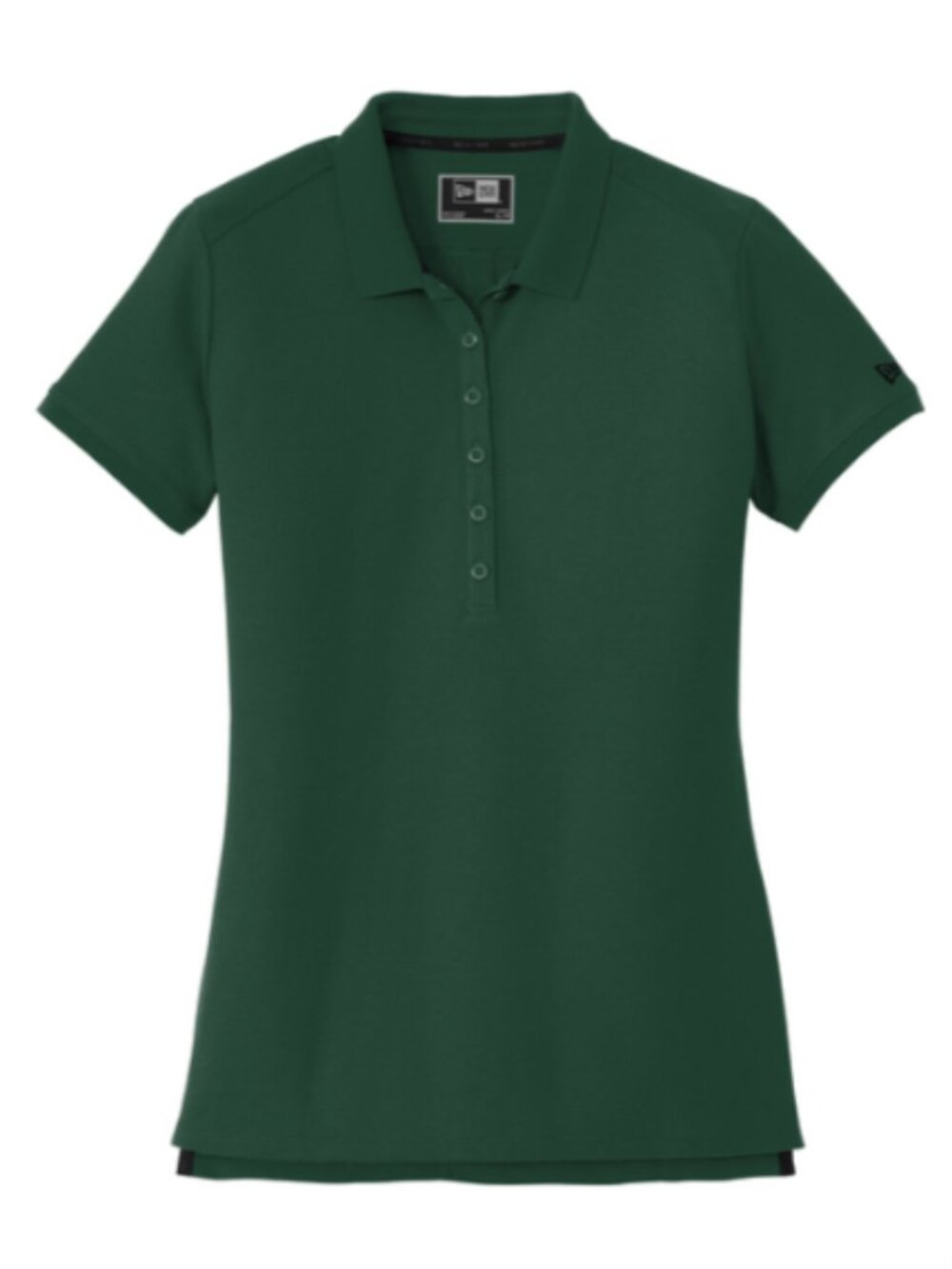 New Era® LNEA300 Ladies Venue Home Plate Polo - Dark Green
